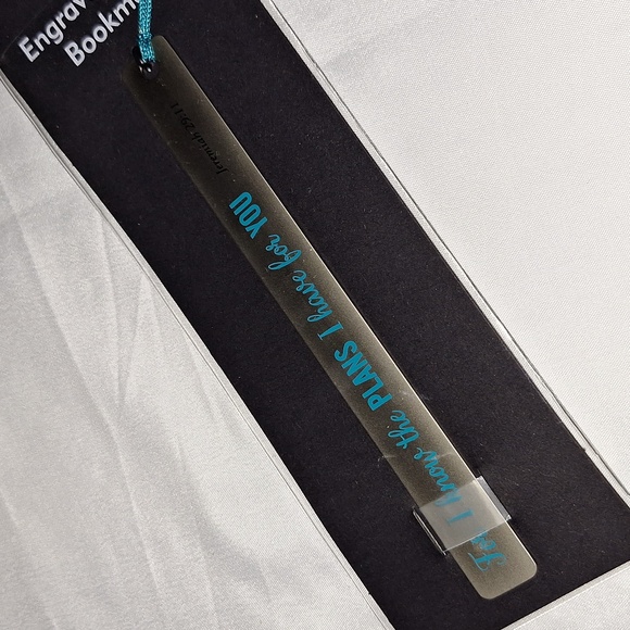 ✝️ Religious metal bookmark. Jeremiah 29:11. For I know the plans I have for you - Picture 7 of 8